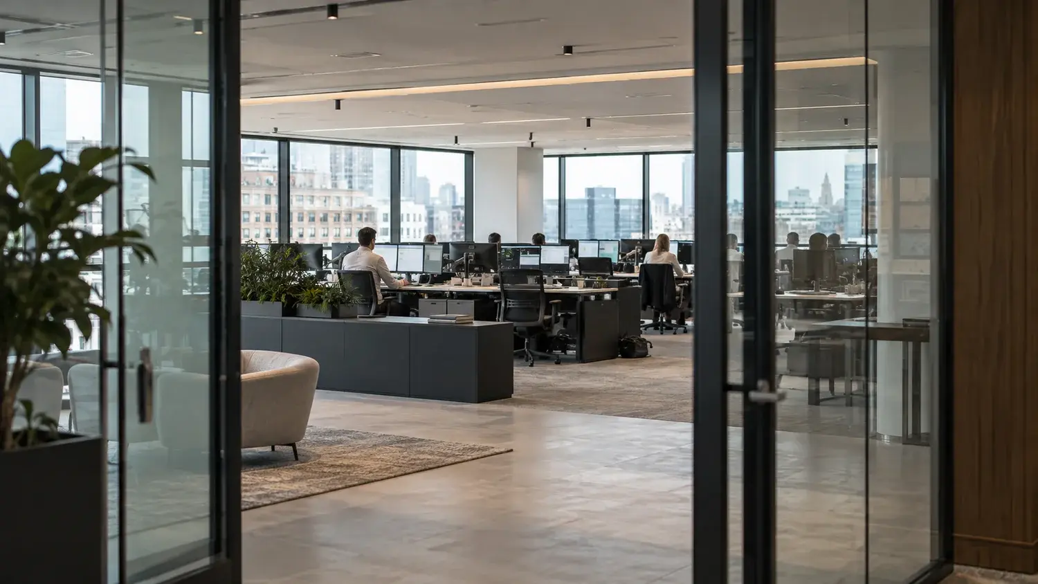 Global automotive-parts enterprise working environment