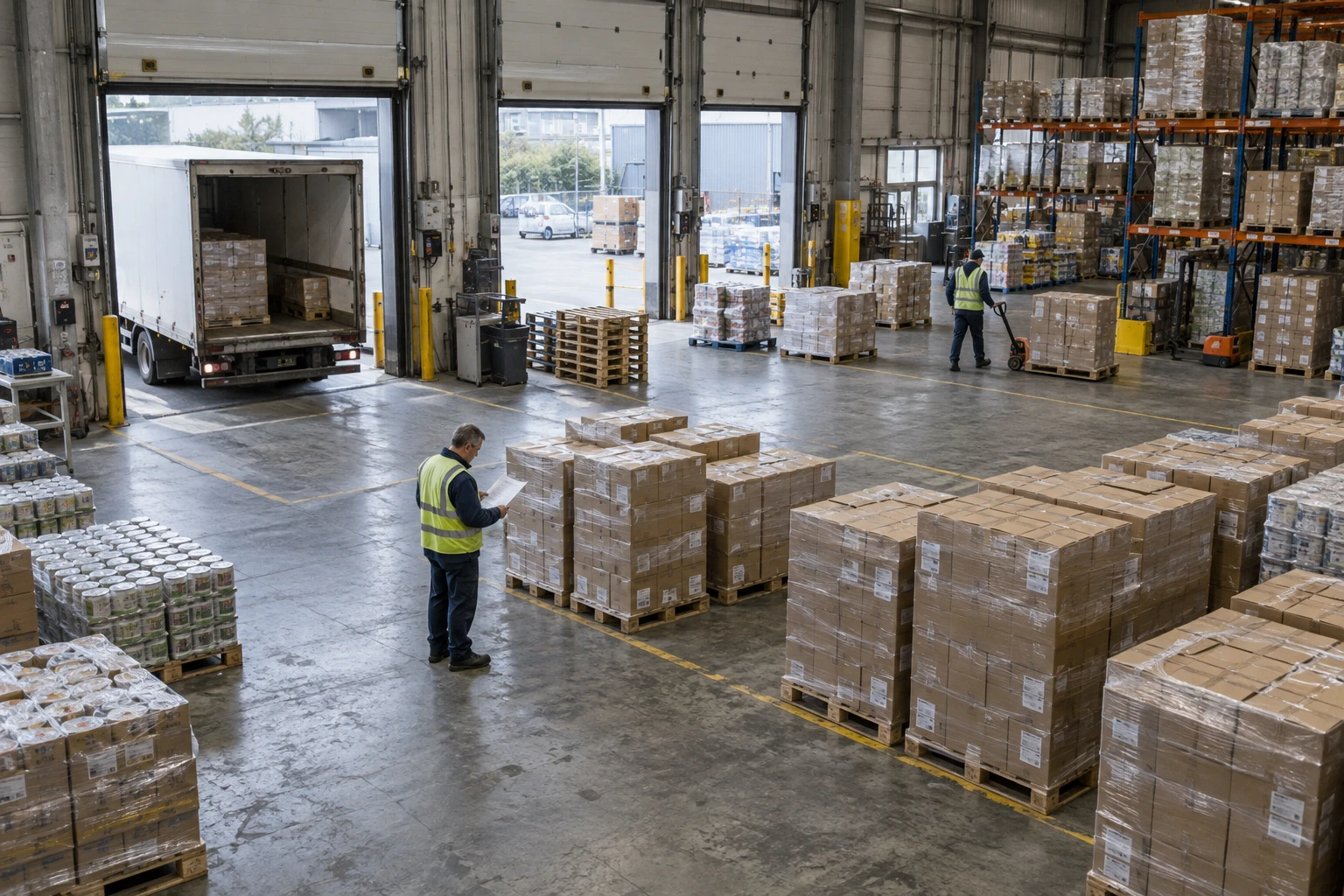 Food manufacturer: Order intake & ERP entry review working environment