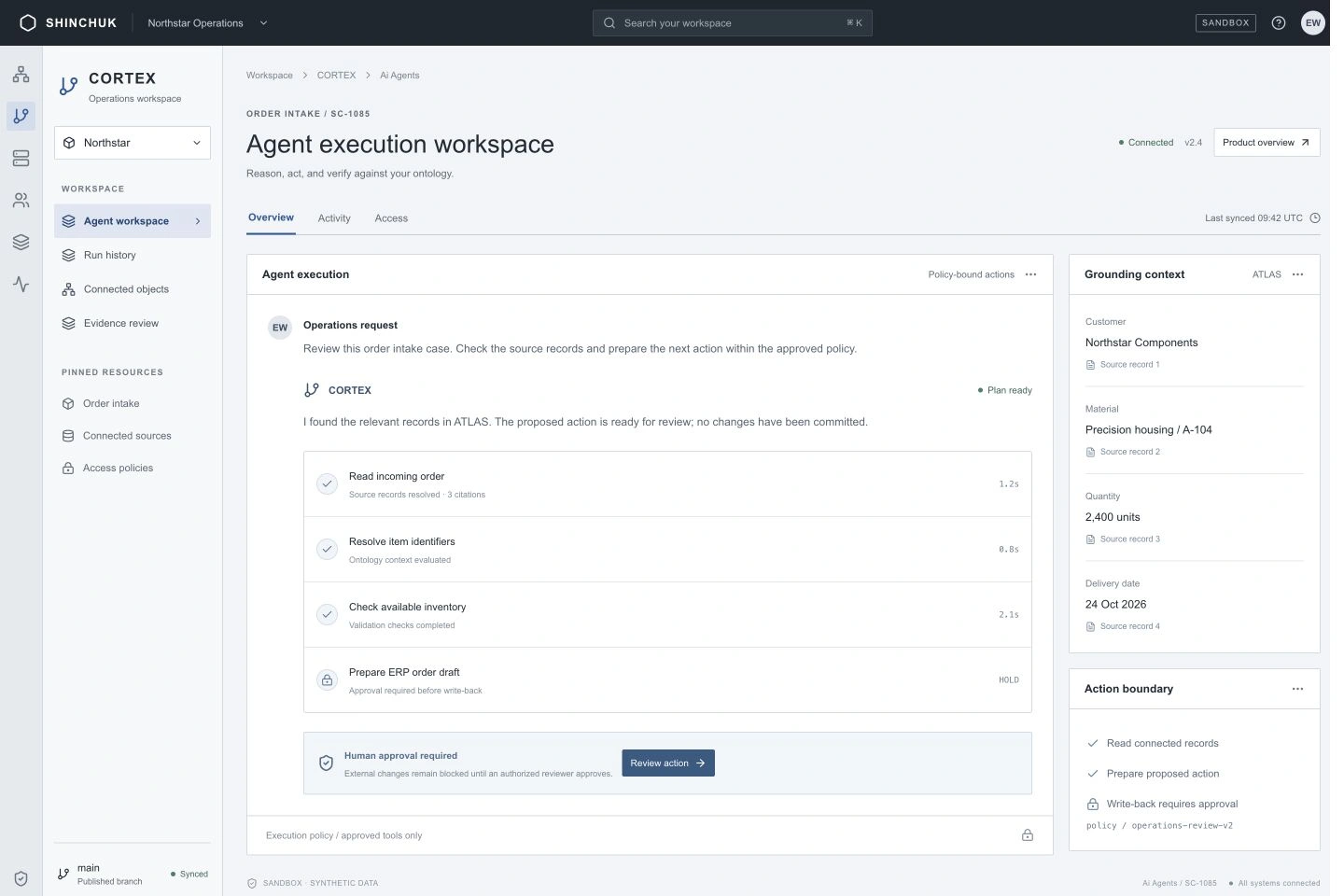 AI-powered work product preview