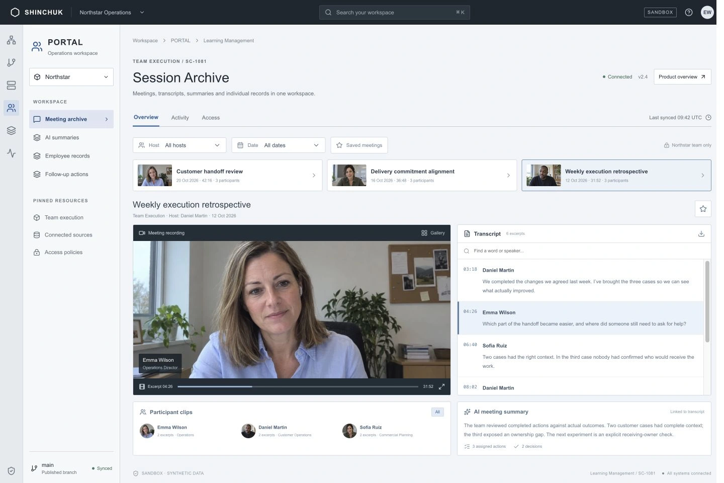 PORTAL: Conversation archive capability preview
