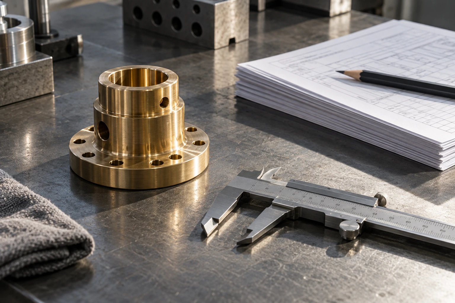Materials and components prepared for collaborative validation